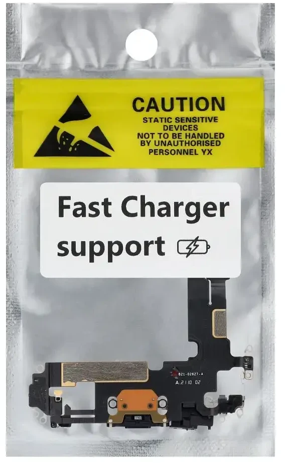 Oem USB įkrovimo laidas, skirtas IPHONE 12 juodas (išimamas)