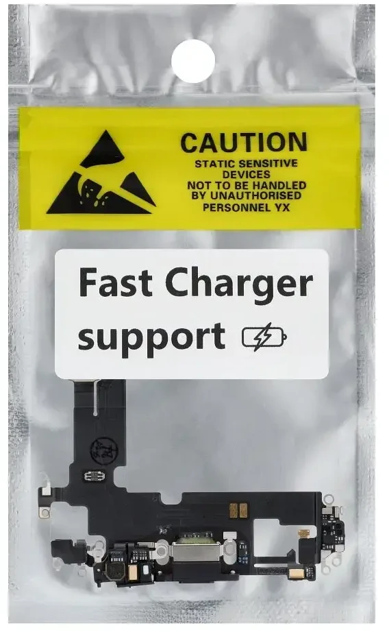 Oem USB įkrovimo laidas, skirtas IPHONE 12 juodas (išimamas)