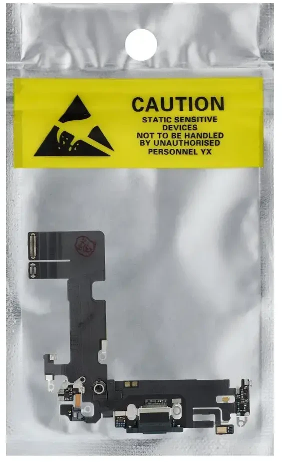 OEM įkrovimo lankstus USB įkroviklis IPHONE 13 juodas (ištrauktas)