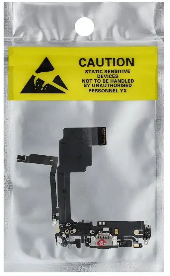 OEM įkrovimo lankstus USB įkroviklis IPHONE 15 Pro juodas (ištrauktas)