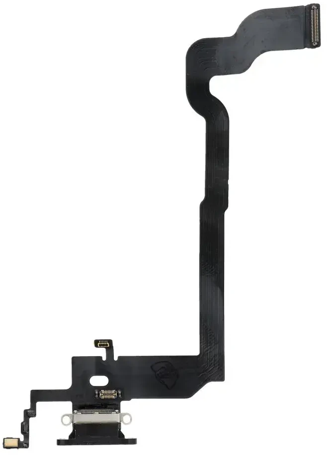 Oem USB įkrovimo laidas, skirtas IPHONE X juodas (nuimamas)