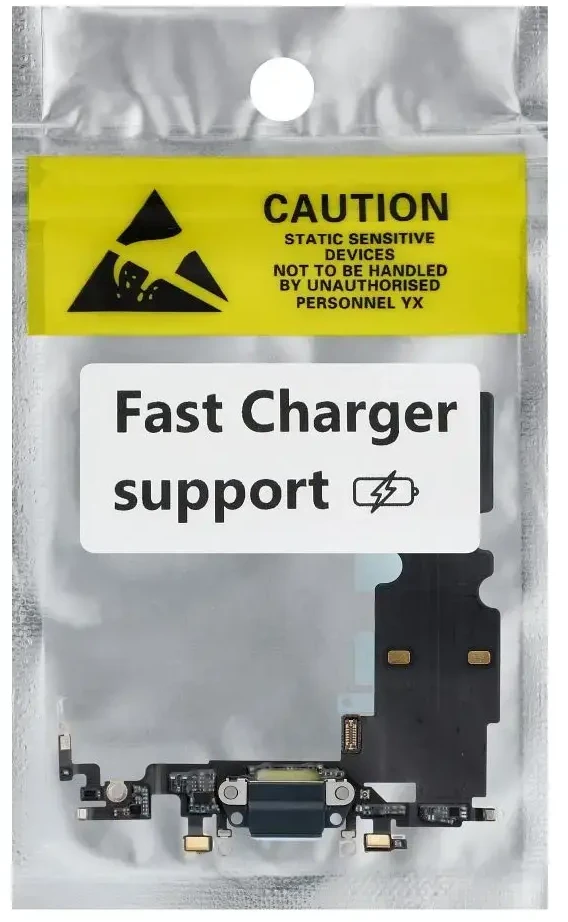 Oem USB įkrovimo laidas, skirtas IPHONE XS MAX juodas (išimamas)