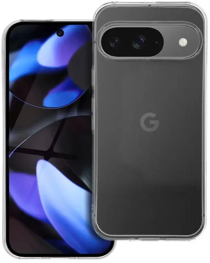 OEM dėklas, skirtas „Google Pixel 9“ telefonui, skaidrus (2 mm), skirtas fotoaparatui