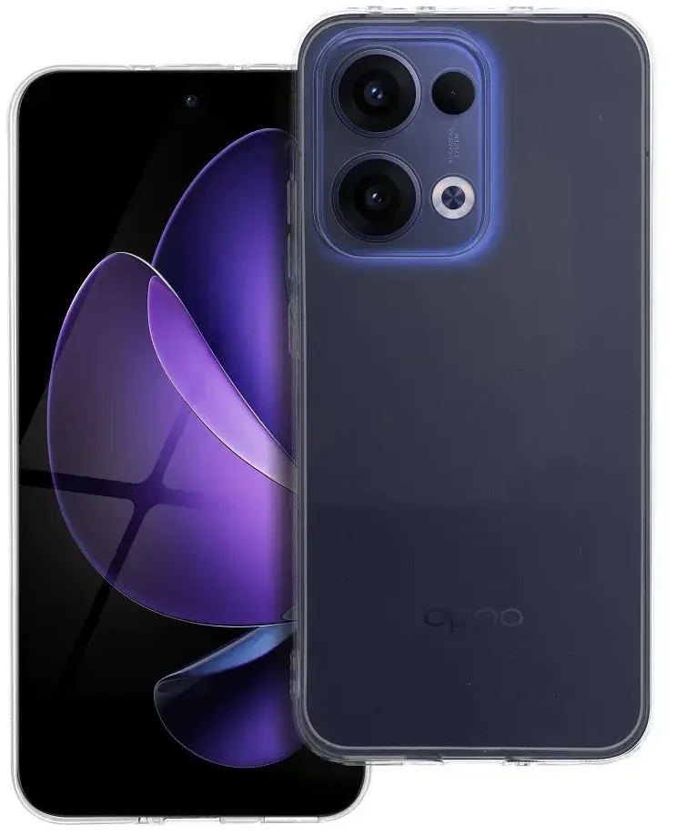 Oem Originalus Oppo Reno 13 skaidrus dėklas (2 mm, apsaugantis kamerą), skaidrus