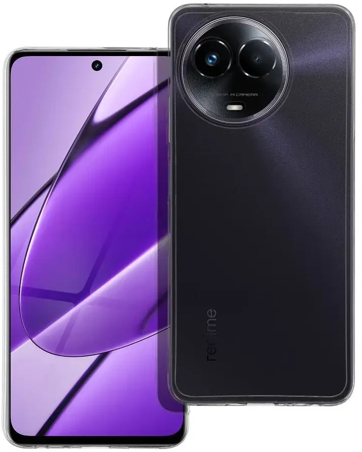 Realme 11 5G skaidrus dėklas 2 mm (apsauga nuo kameros), skaidrus