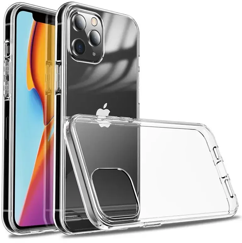 OEM dėklas, skirtas iPhone 11 PRO MAX, skaidrus, 2 mm dėžutė, skaidri