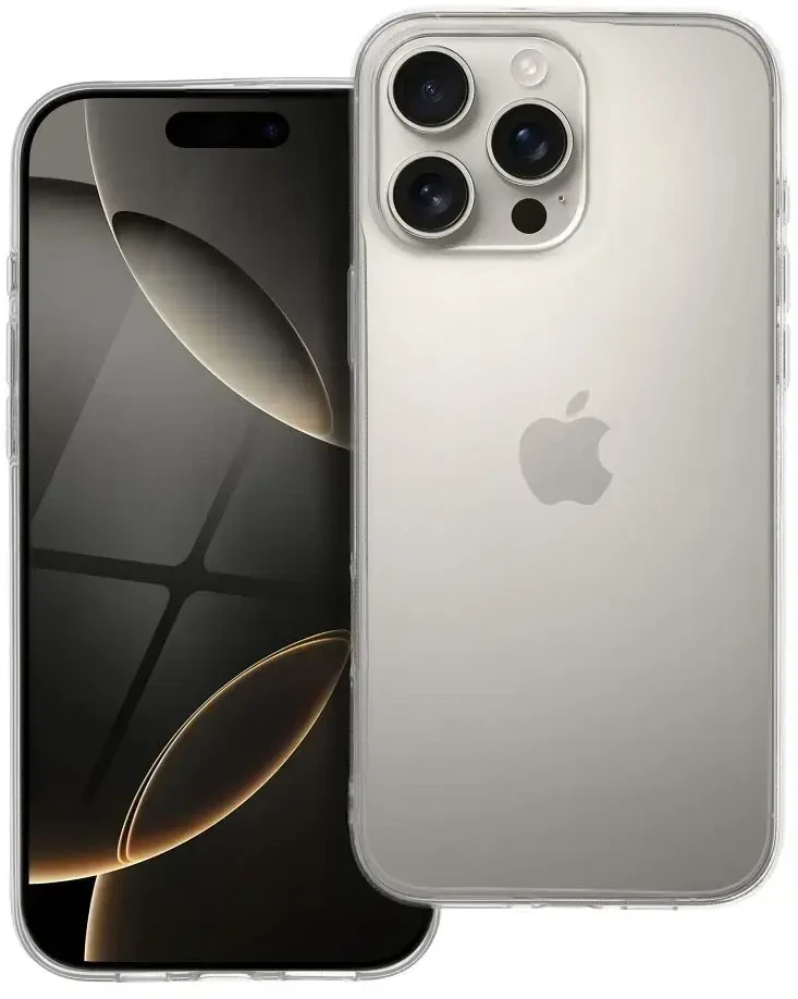 OEM dėklas, skirtas „iPhone 16 PRO MAX“, skaidrus, 2 mm