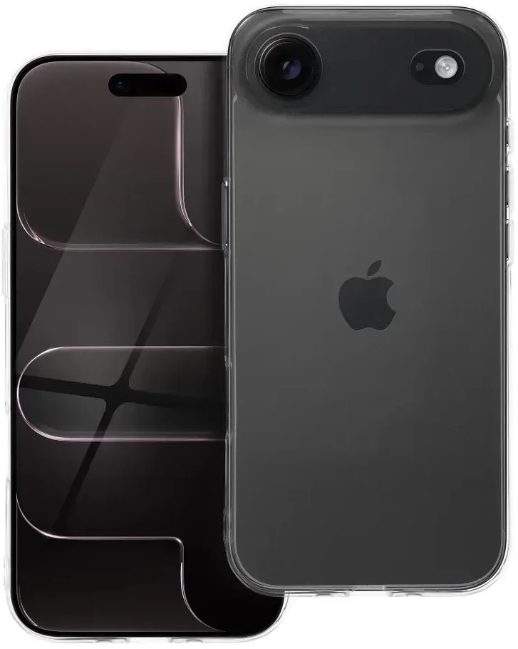 OEM dėklas, skirtas „iPhone 17 AIR“ skaidriam dėklui, 2 mm, permatomas