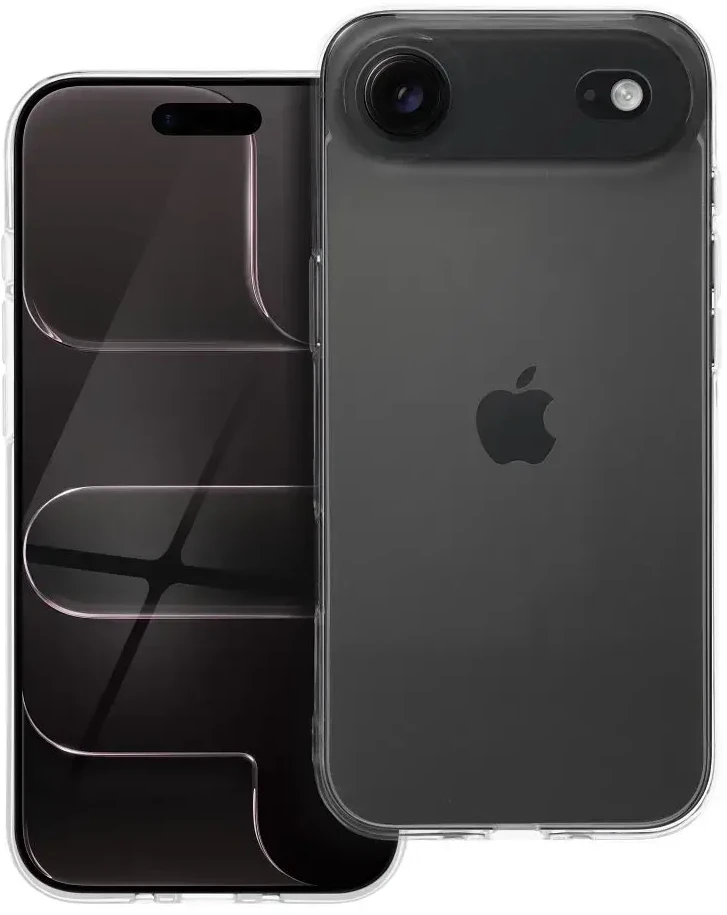 OEM dėklas, skirtas „iPhone 17 AIR“ skaidriam dėklui, 2 mm dėžutė, skaidri