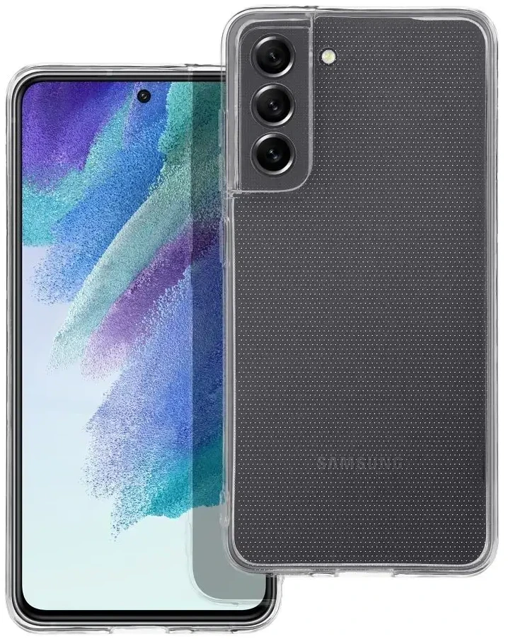 Oem CLEAR Dėklas 2 mm skirtas Samsung Galaxy S21 FE (camera protection) skaidrus