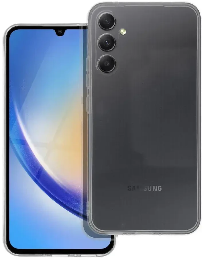 Oem CLEAR Dėklas 2 mm skirtas Samsung Galaxy A34 5G (camera protection) skaidrus