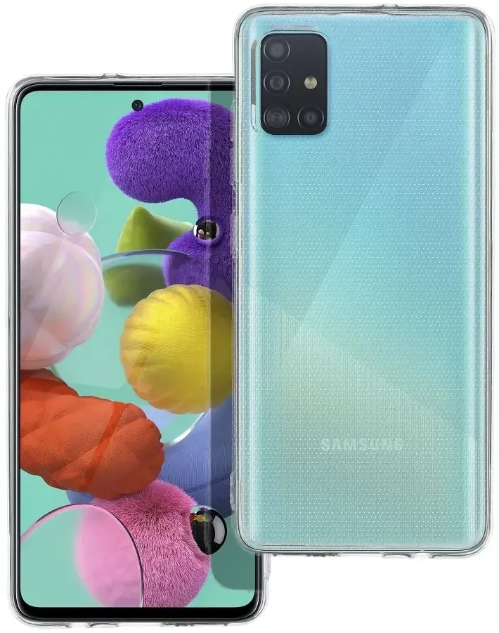 Oem CLEAR Dėklas 2 mm skirtas Samsung Galaxy A51 skaidrus