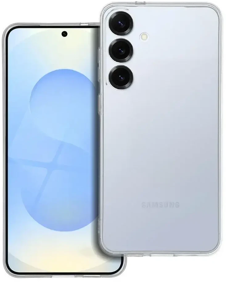 Oem CLEAR Dėklas 2 mm skirtas Samsung Galaxy S25 Plus (camera protection) skaidrus