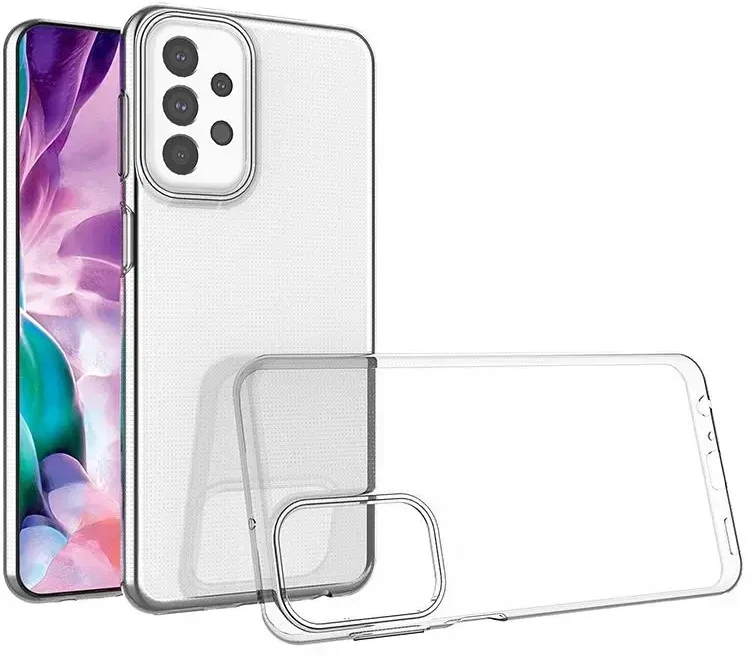 Oem CLEAR dėklas 2 mm BOX skirtas Samsung Galaxy A13 4G skaidrus