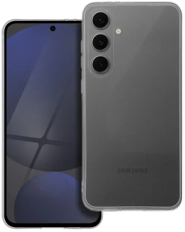 Oem CLEAR Dėklas 2 mm skirtas Samsung Galaxy S24 FE (camera protection) skaidrus