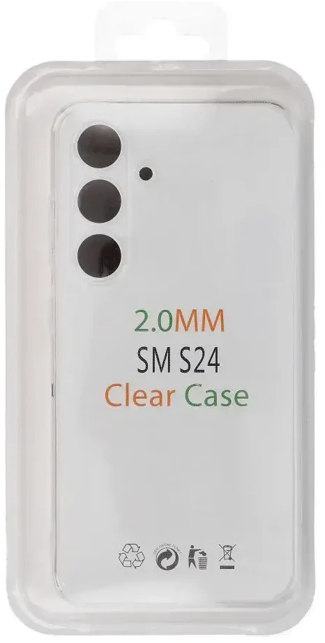 Oem Dėklas Clear 2mm Samsung S921 S24 skaidrus