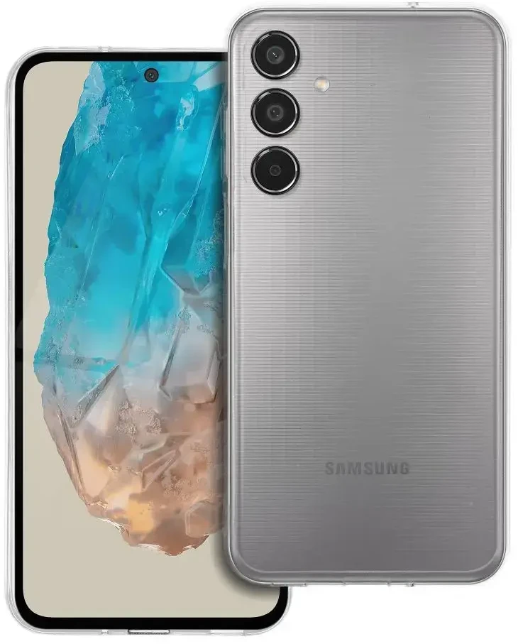 Oem CLEAR dėklas 2 mm skirtas Samsung Galaxy M35 5G (kameros apsauga) skaidrus
