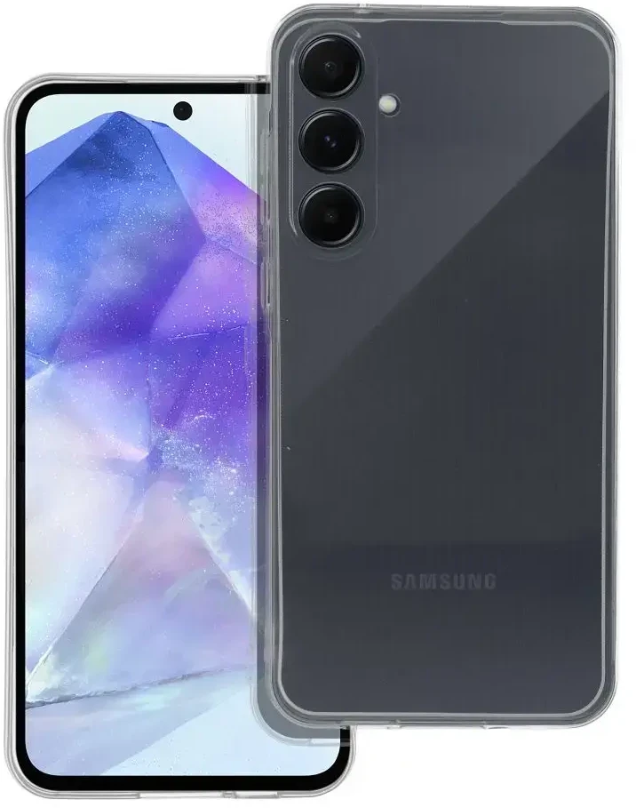 Oem CLEAR Dėklas 2 mm skirtas Samsung Galaxy A55 5G (camera protection) skaidrus