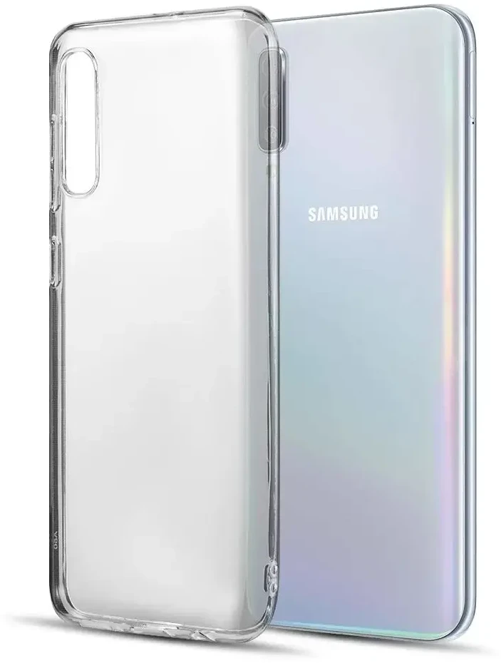 Oem CLEAR dėklas 2 mm BOX skirtas Samsung Galaxy A50 / A30s skaidrus