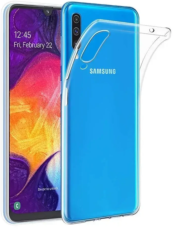 Oem CLEAR dėklas 2 mm BOX skirtas Samsung Galaxy A50 / A30s skaidrus