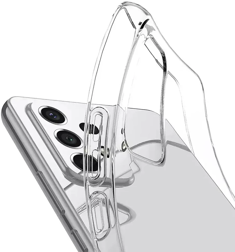 Oem CLEAR dėklas 2 mm BOX skirtas Samsung Galaxy A52 5G / A52 LTE ( 4G ) / A52S skaidrus