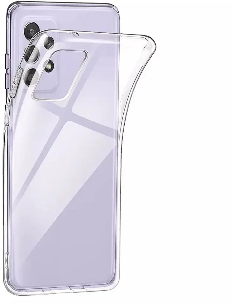 Oem CLEAR dėklas 2 mm BOX skirtas Samsung Galaxy A52 5G / A52 LTE ( 4G ) / A52S skaidrus