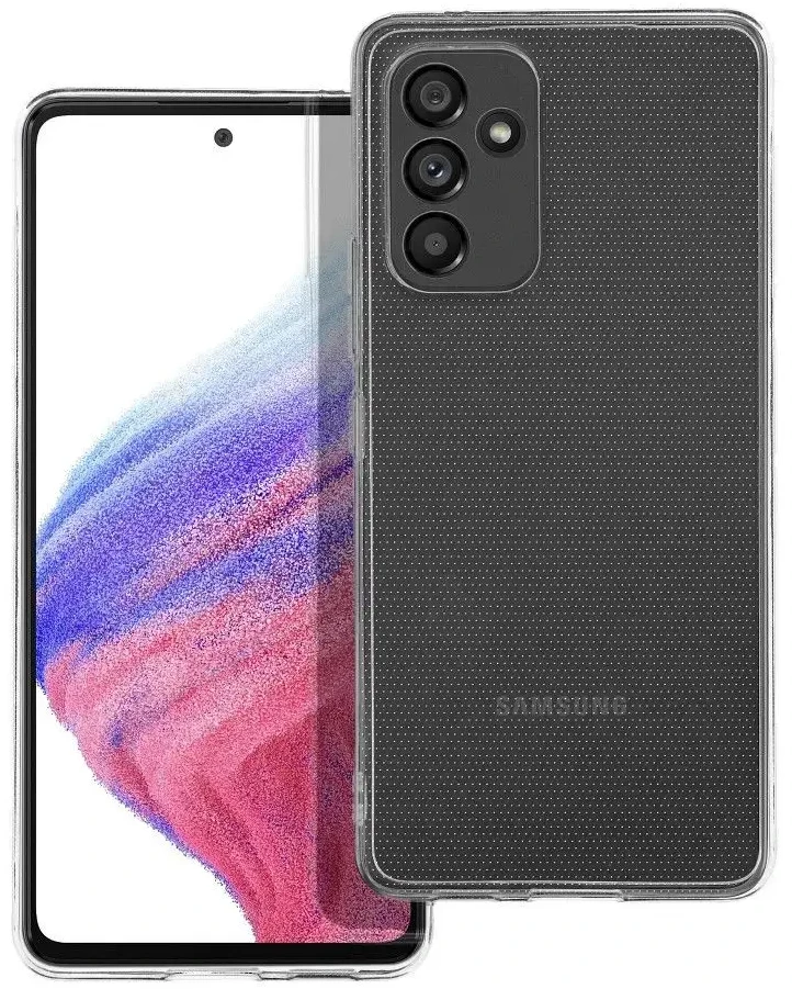 Oem CLEAR Dėklas 2 mm skirtas Samsung Galaxy A13 5G / A04S (camera protection) skaidrus