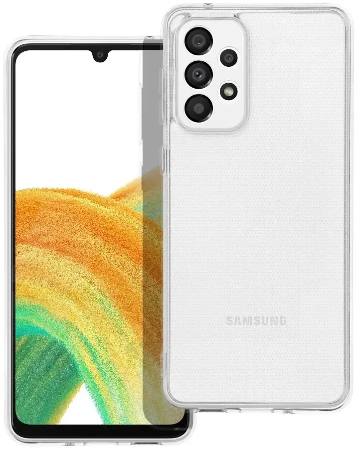 Oem CLEAR Dėklas 2 mm skirtas Samsung Galaxy A33 5G (camera protection) skaidrus