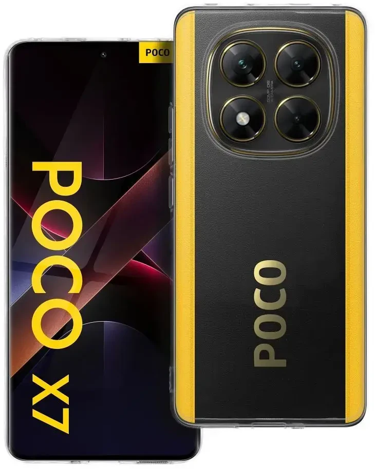 Oem CLEAR Dėklas 2 mm skirtas Xiaomi POCO X7 (camera protection) skaidrus