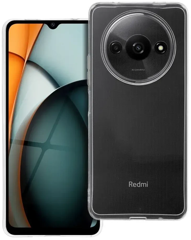 Oem CLEAR Dėklas 2 mm skirtas Xiaomi Redmi A3 4G (camera protection) skaidrus