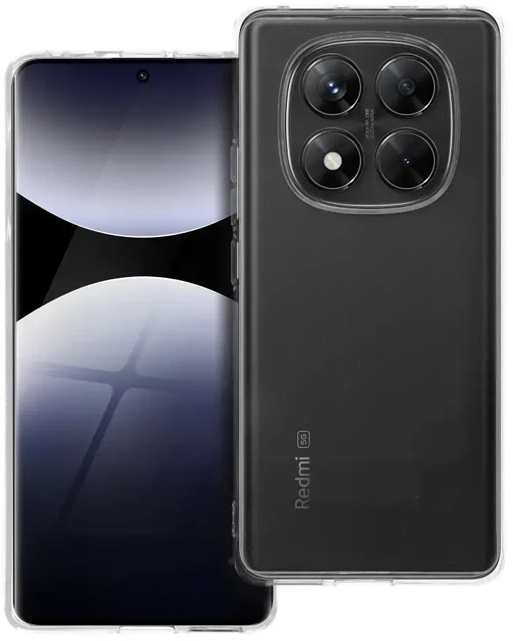Oem CLEAR Dėklas 2 mm skirtas Xiaomi Redmi Note 14 PRO 4G (camera protection) skaidrus