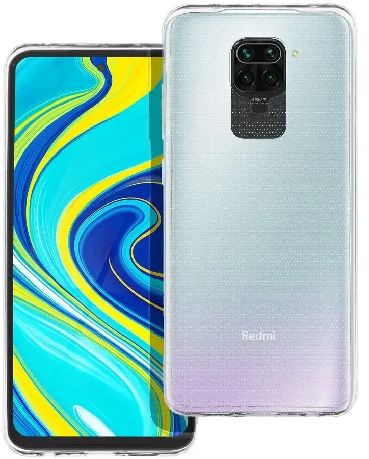 Oem CLEAR Dėklas 2 mm skirtas Xiaomi Redmi Note 9S / 9 Pro skaidrus