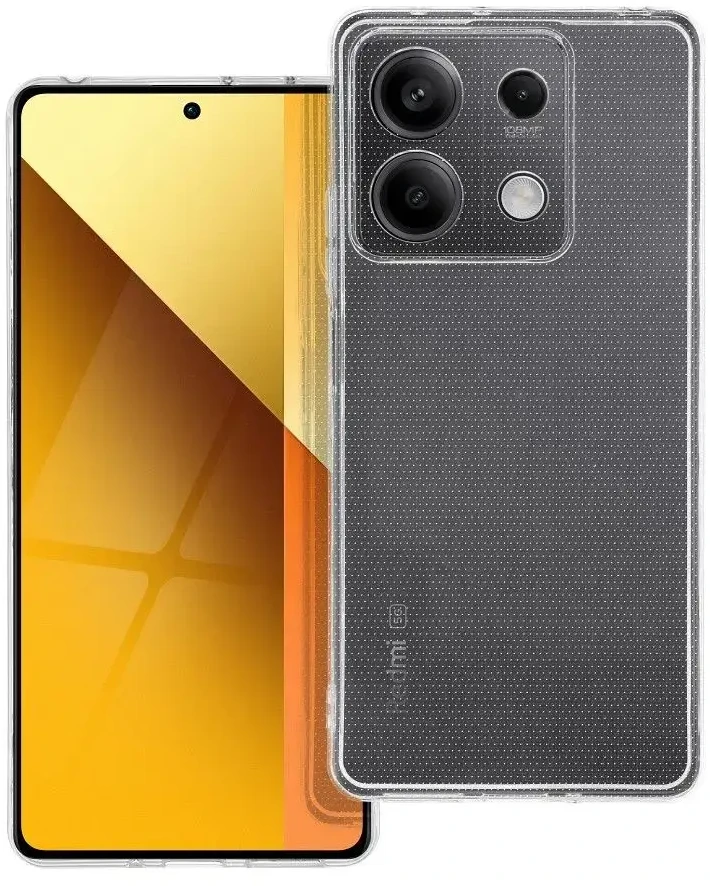 Oem CLEAR Dėklas 2 mm skirtas Xiaomi Redmi Note 13 5G (camera protection) skaidrus
