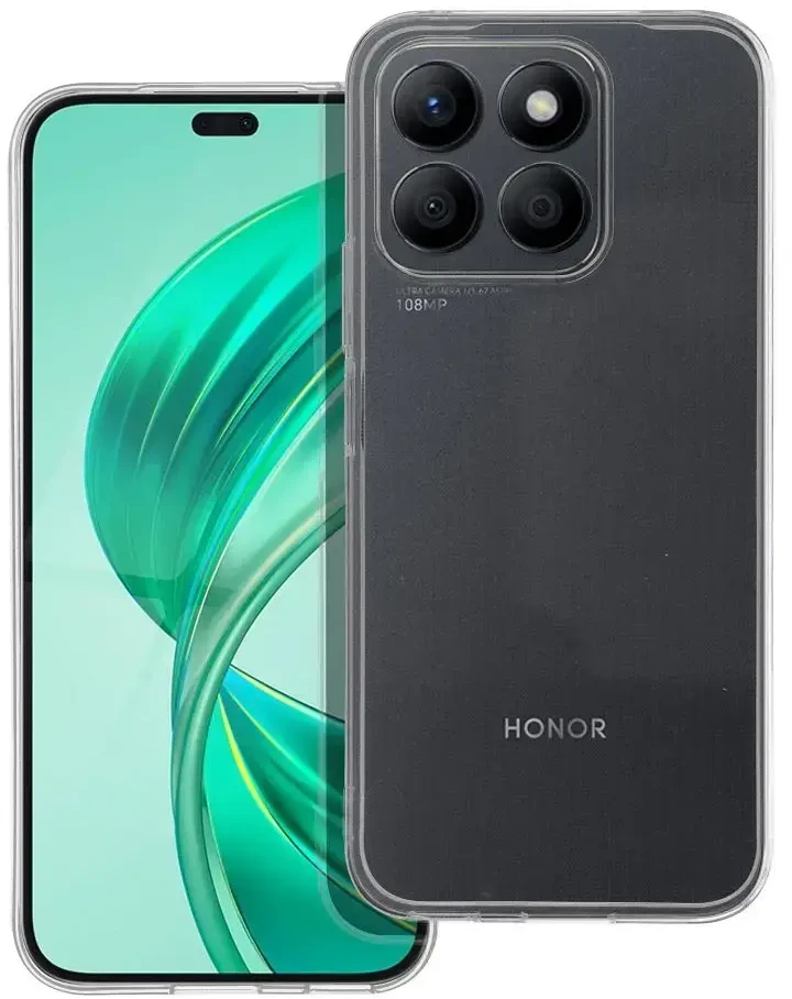 OEM dėklas, skirtas „Honor X8b“ skaidriam 2 mm dėklui (apsauginei kamerai), permatomas