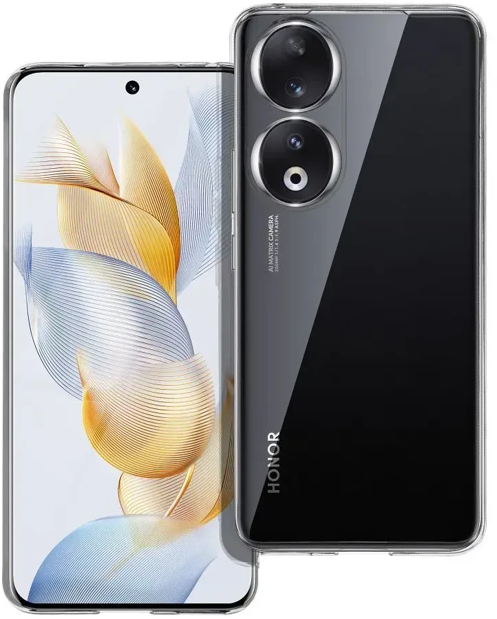 OEM dėklas, skirtas Honor 90, skaidrus, 2 mm (apsauginis fotoaparatas), skaidrus
