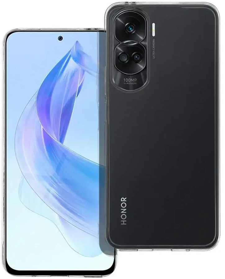 OEM dėklas, skirtas Honor 90 LITE, skaidrus, 2 mm (apsauginis fotoaparatas), skaidrus