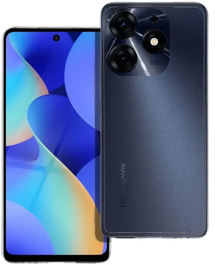 Oem Originalus dėklas, skirtas „Tecno SPARK 10 PRO“ telefonui, skaidrus, 2 mm (apsauginis fotoaparatas), permatomas.
