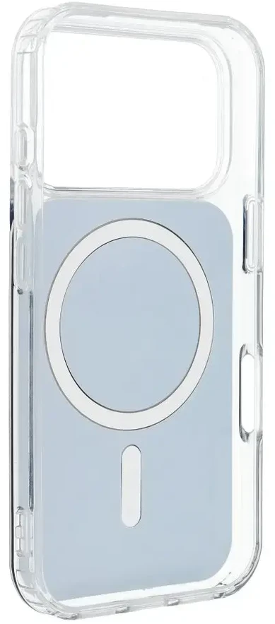 Oem Originalus „iPhone 15“ dėklas, skaidrus „Fusion Mag Cover“, suderinamas su „MagSafe“ juodu dangteliu