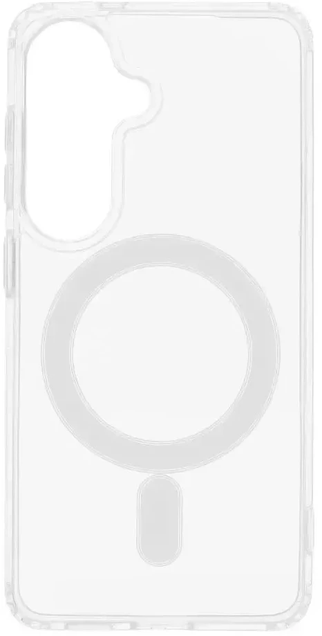 Dėklas Oem „Samsung S26 Clear Mag Cover“ (MID) dėklai yra patogūs skaidrūs „MagSafe“ dėklai.