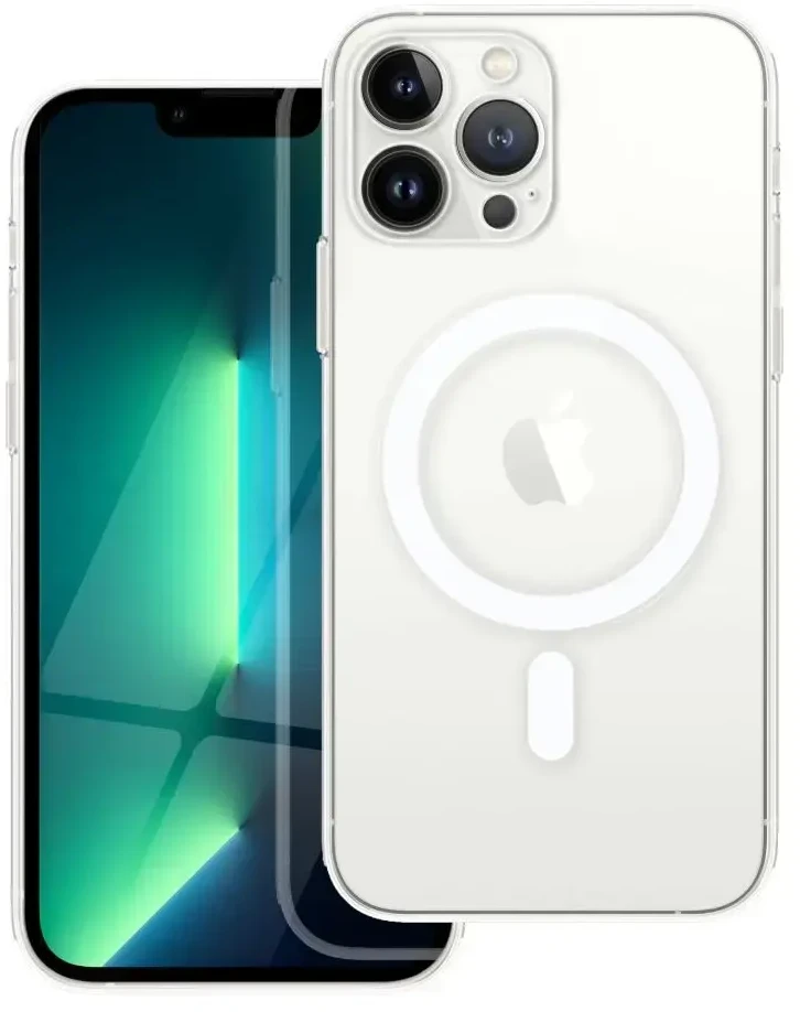 Oem Dėklas Clear Mag Cover (MagSafe) skirtas iPhone 13 Pro Max skaidrus
