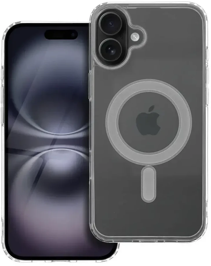 Oem Dėklas Clear Mag Cover (MagSafe) skirtas iPhone 16 Plus skaidrus