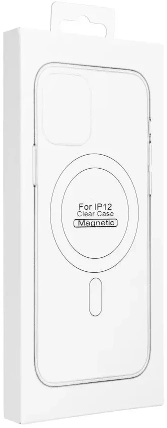 Oem Originalus „iPhone 12“ dėklas, skaidrus „Mag“ dėklas (STR / APSAUGA NUO FOTOAPAROS), suderinamas su „MagSafe“ permatomu dėklu.