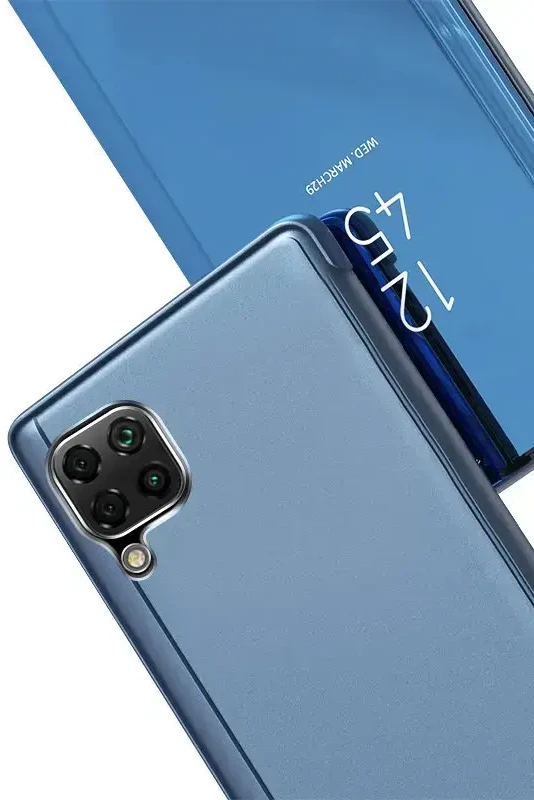 Hurtel Clear View dėklas skirtas Samsung Galaxy A22 4G, juodas