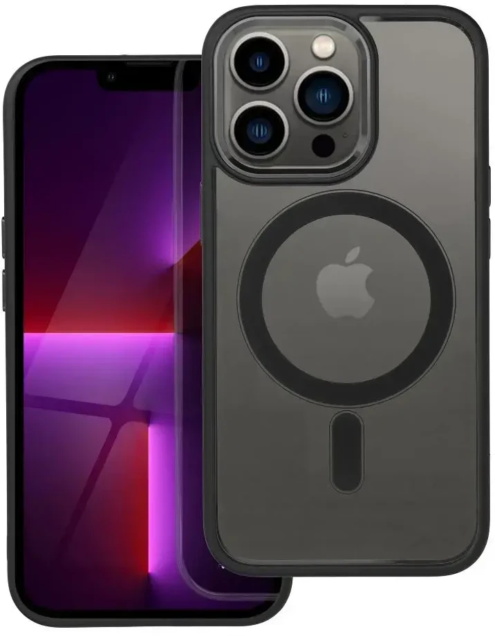 Oem Dėklas Color Edge Mag Cover (MagSafe) skirtas iPhone 13 Pro juodas