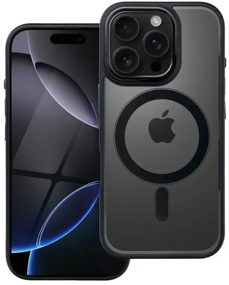 Oem Dėklas Color Edge Mag Cover (MagSafe) skirtas iPhone 16 Pro juodas