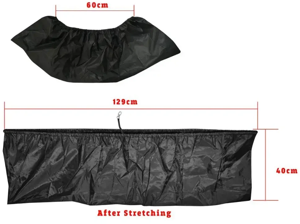 Dėklas Oem Cover for bike / scooter FSBPC-043 juodas