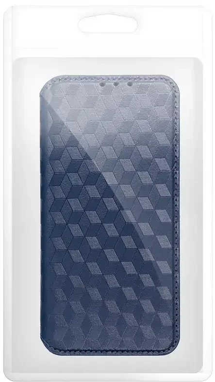 OEM atverčiamas dėklas iPhone 17 / 18 Cubic Book mėlynas