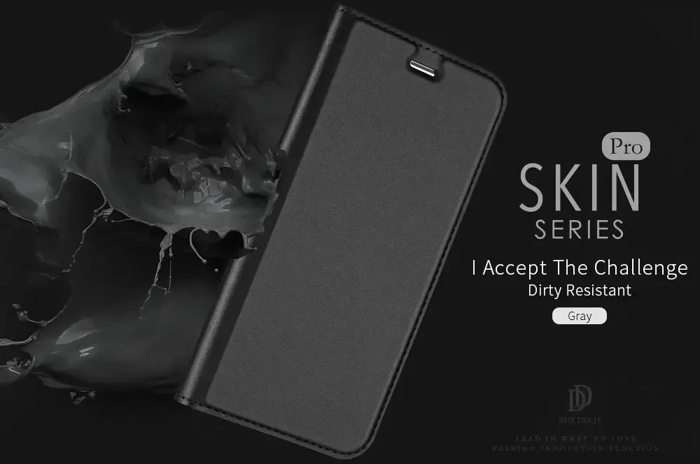 Dux Ducis Skin Pro dėklas skirtas Apple iPhone 14 Pro Max, juodas
