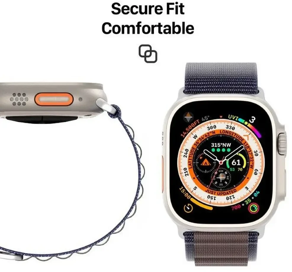 Oem Apyrankė Dux Ducis GS Series Apple Watch 42/44/45/49mm Indigo