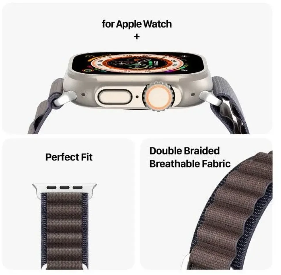 Oem Apyrankė Dux Ducis GS Series Apple Watch 42/44/45/49mm Indigo